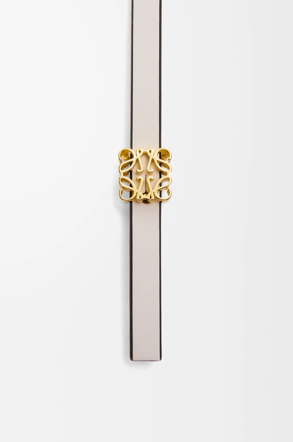 Reversible Anagram Cube Belt In Smooth Calfskin