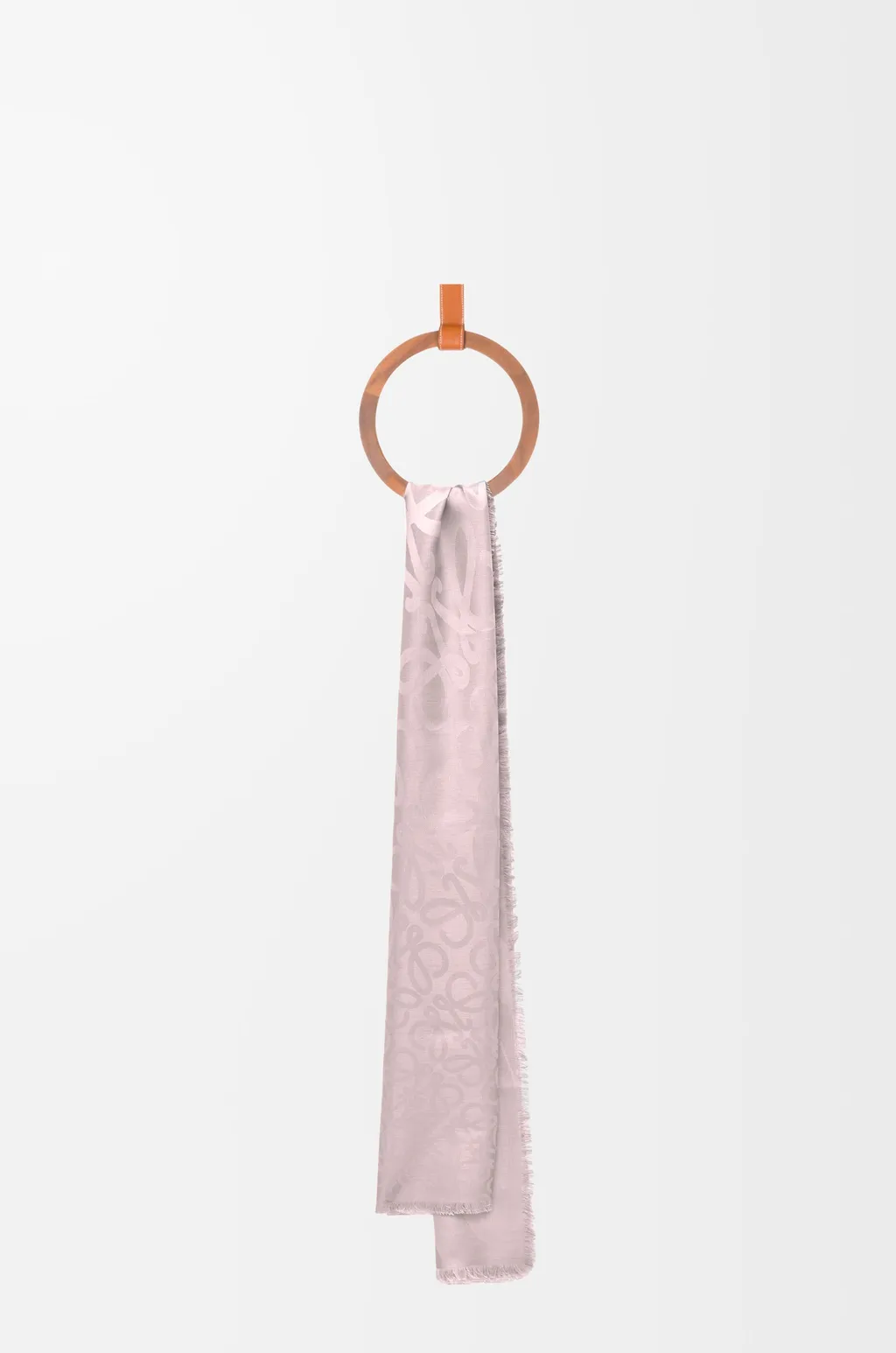 Scarf In Silk And Wool