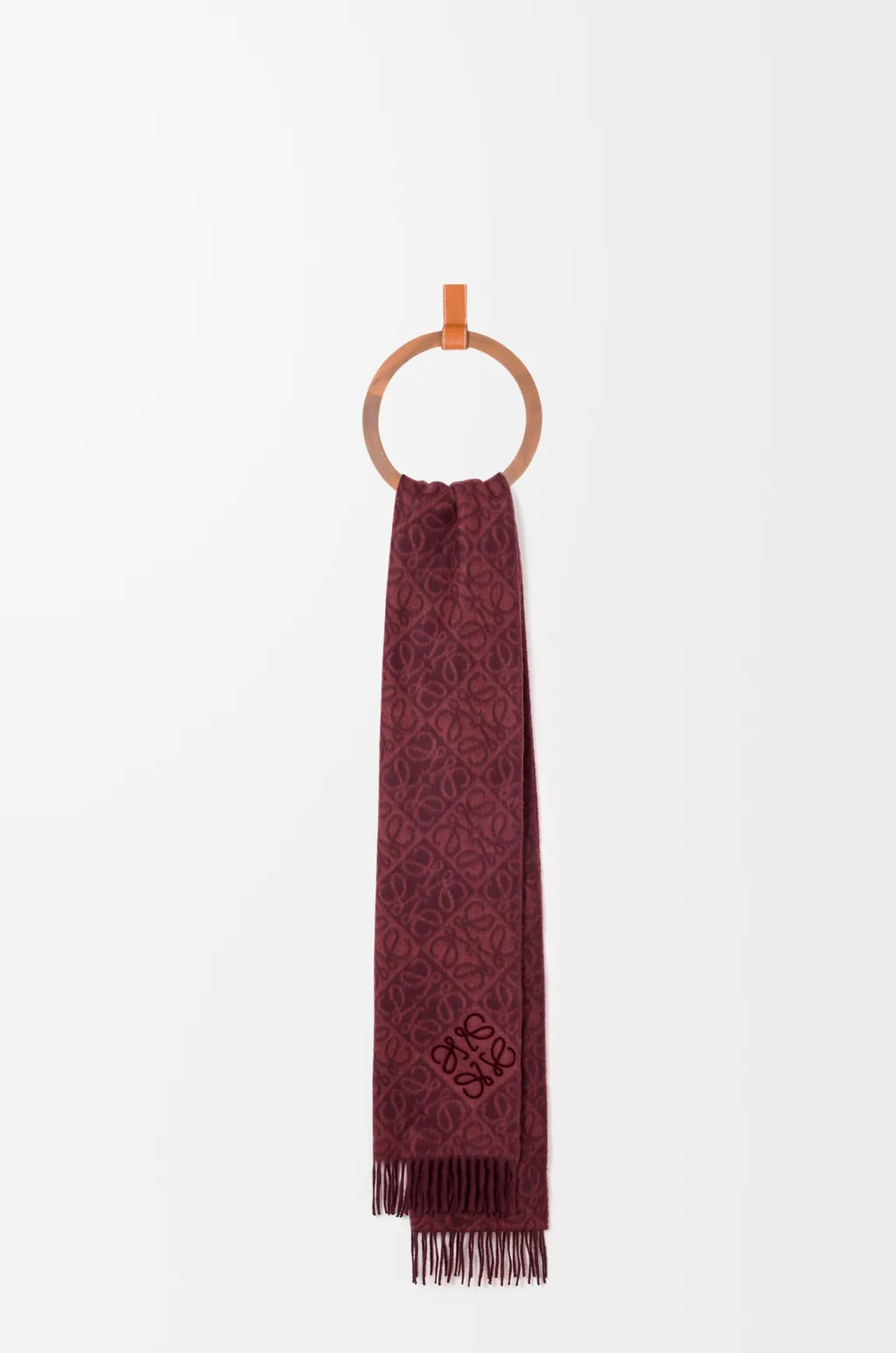 Anagram Scarf In Wool And Cashmere