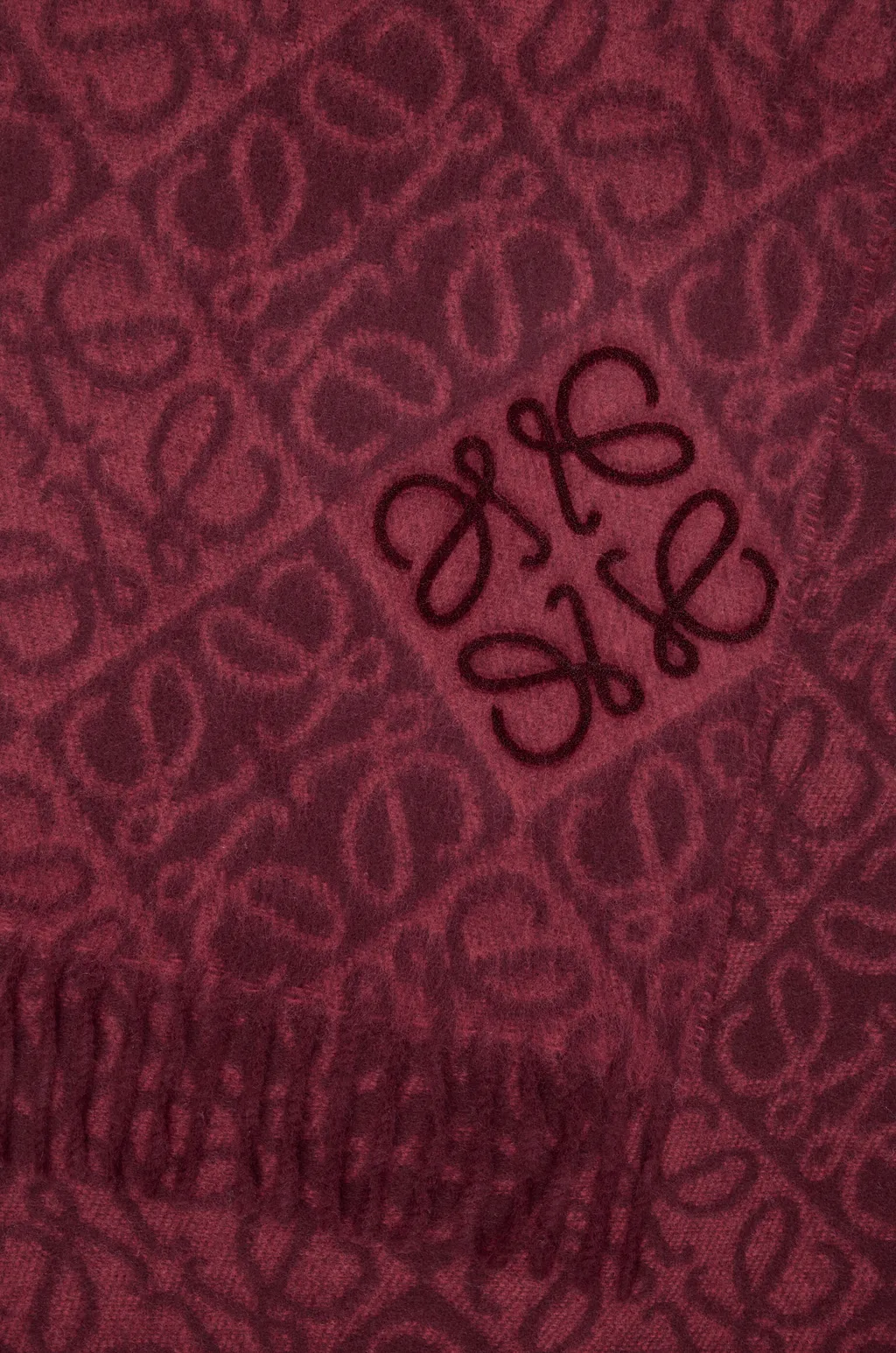 Anagram Scarf In Wool And Cashmere