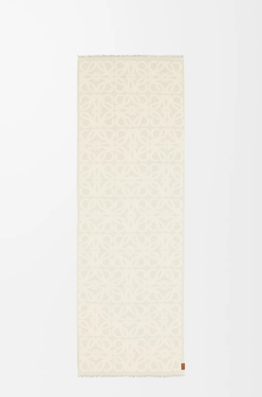 Scarf In Wool And Silk
