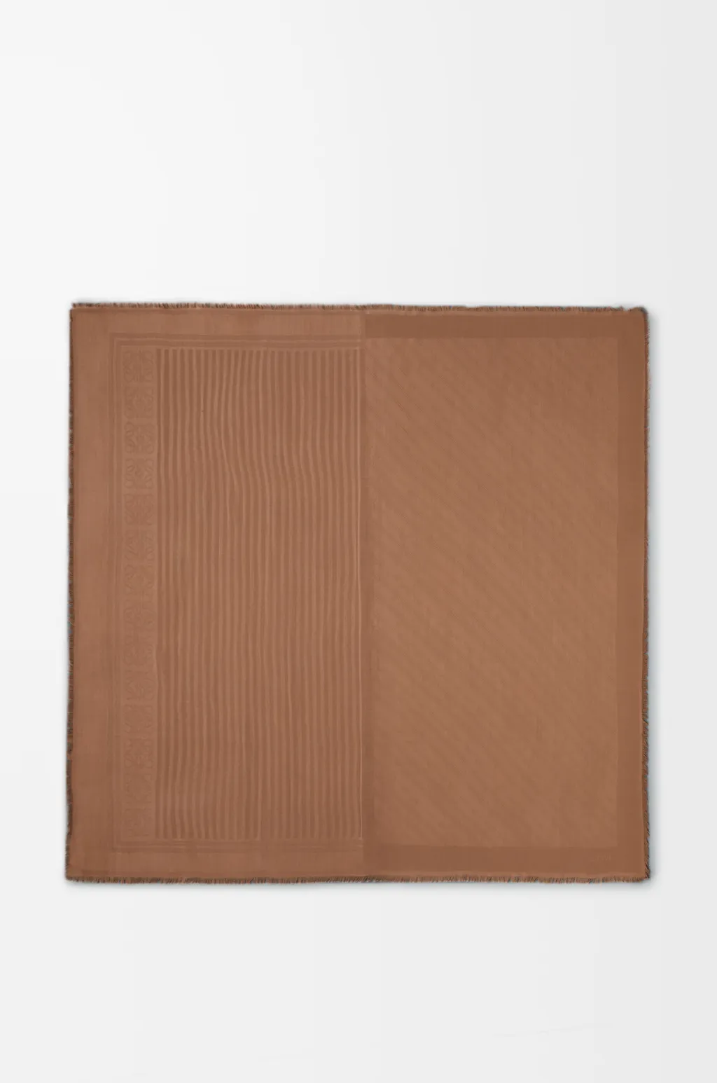 Scarf In Wool And Silk