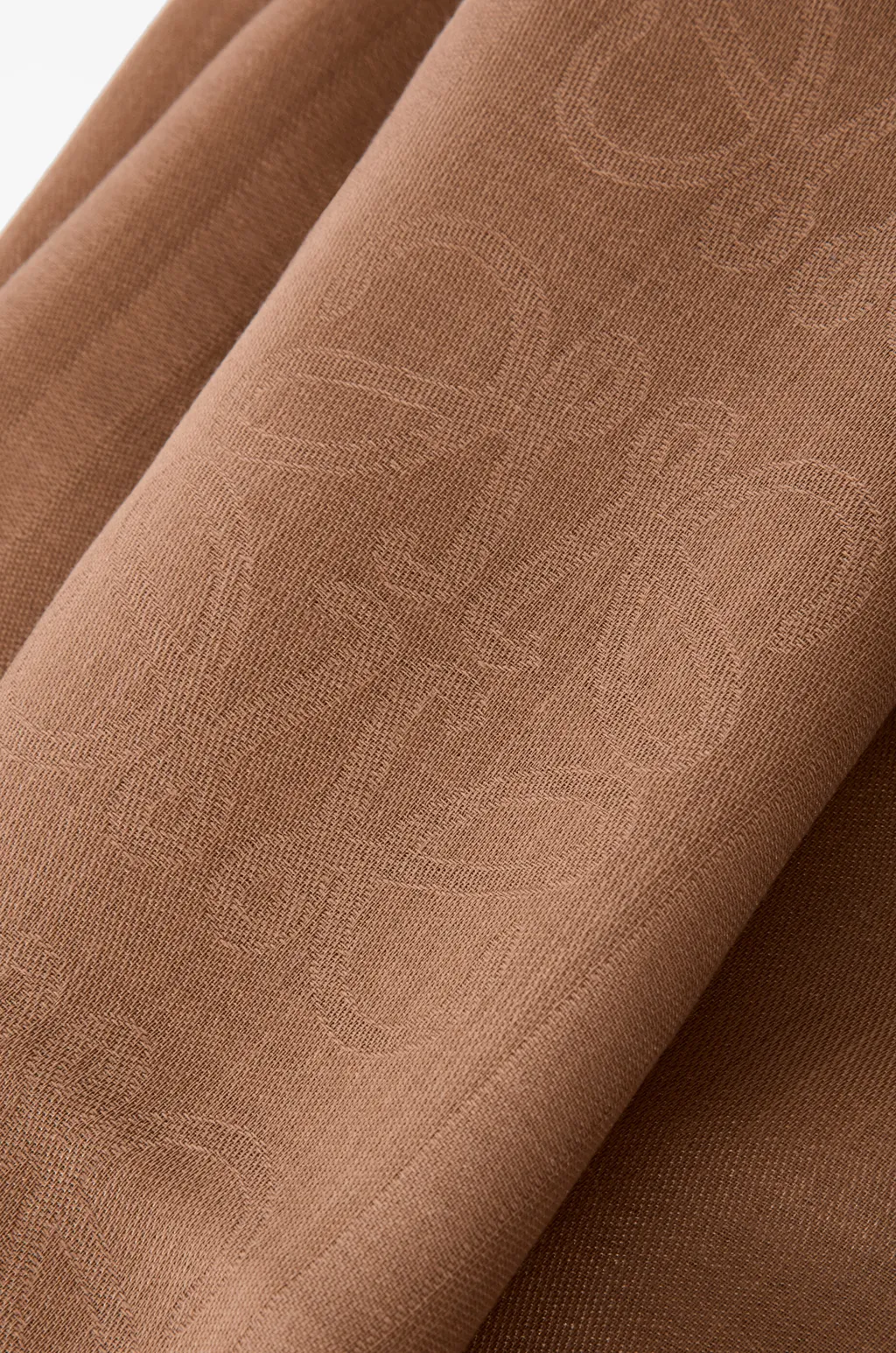 Scarf In Wool And Silk