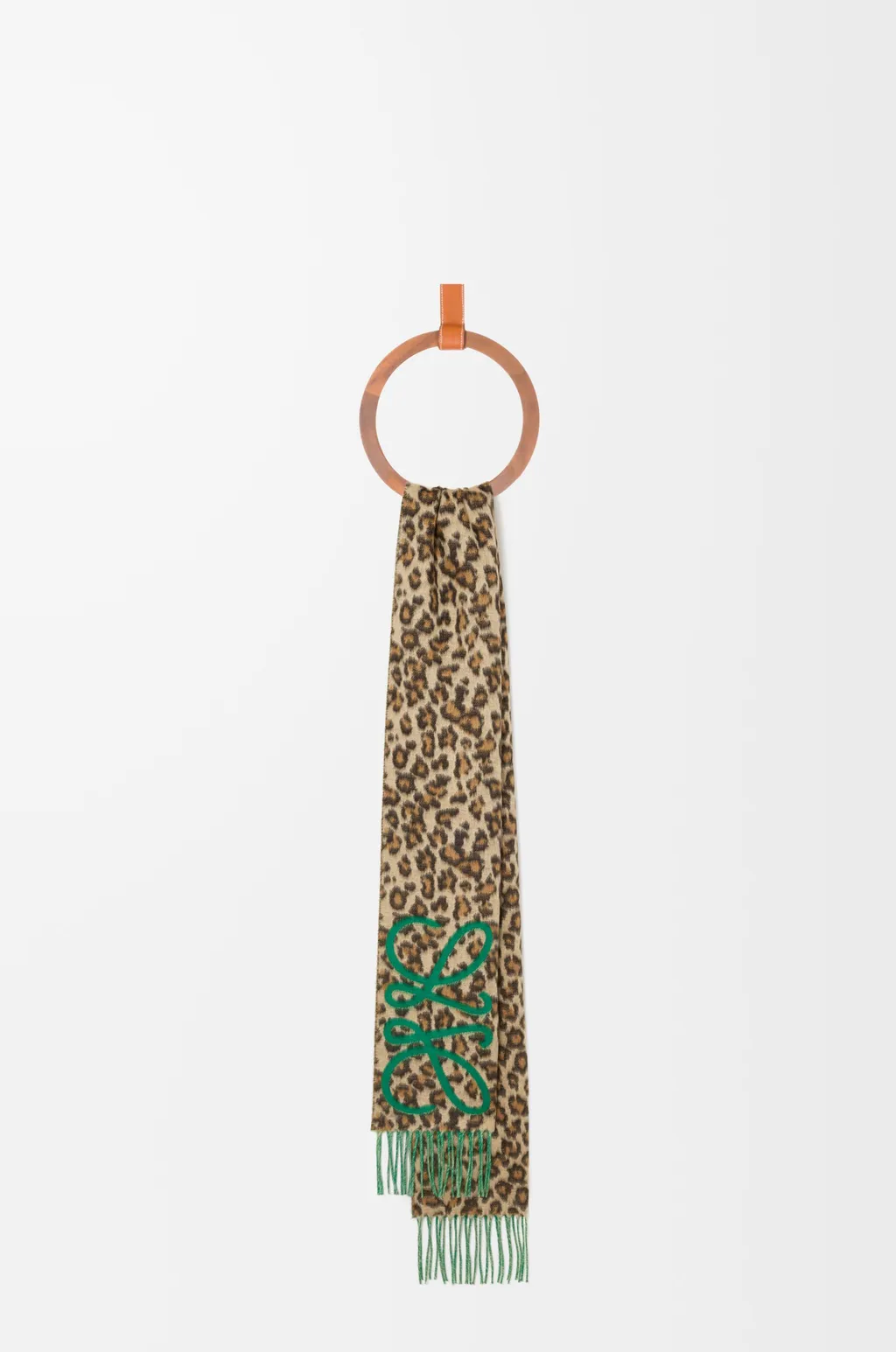 Anagram Scarf In Silk And Cashmere