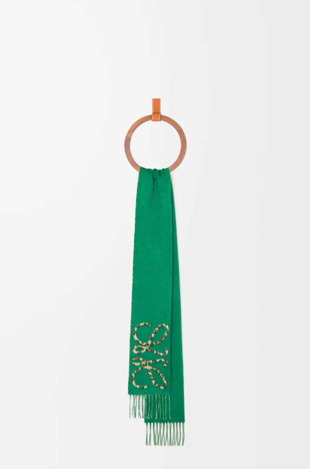 Anagram Scarf In Silk And Cashmere