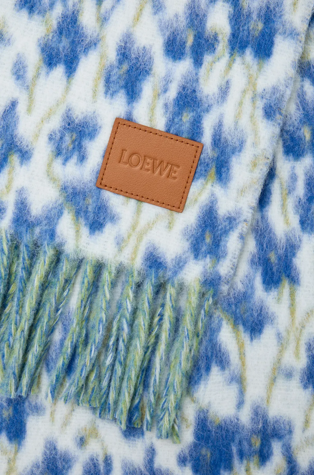 Scarf In Wool And Alpaca Blend
