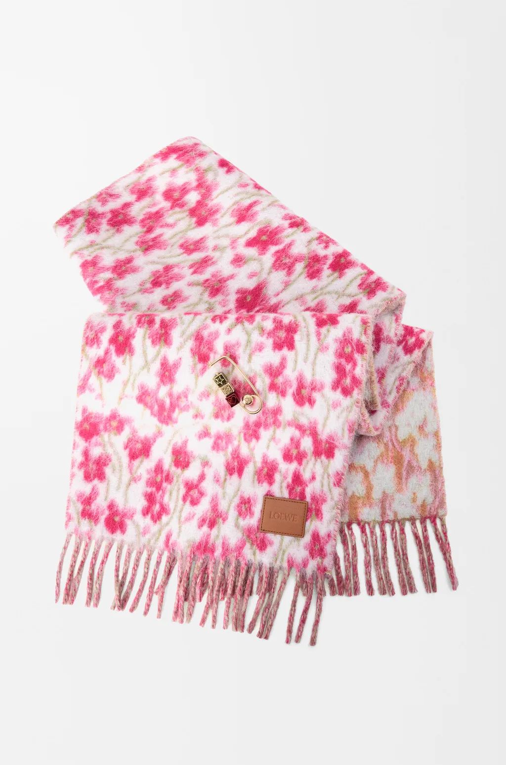 Scarf In Wool And Alpaca Blend