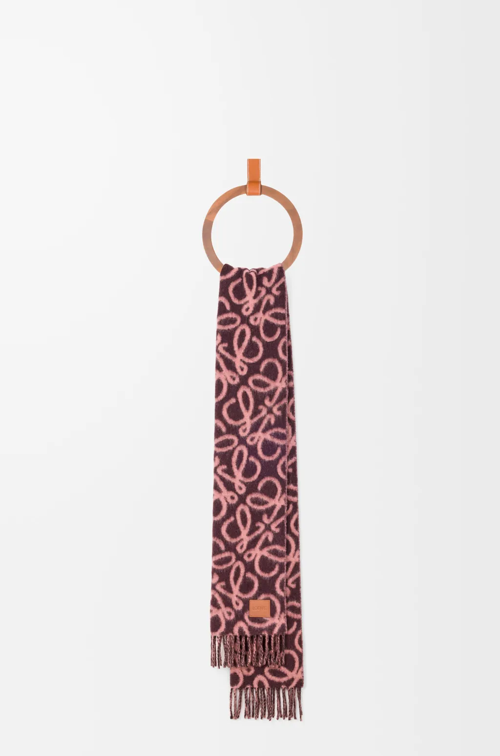 Anagram Scarf In Alpaca And Wool Blend