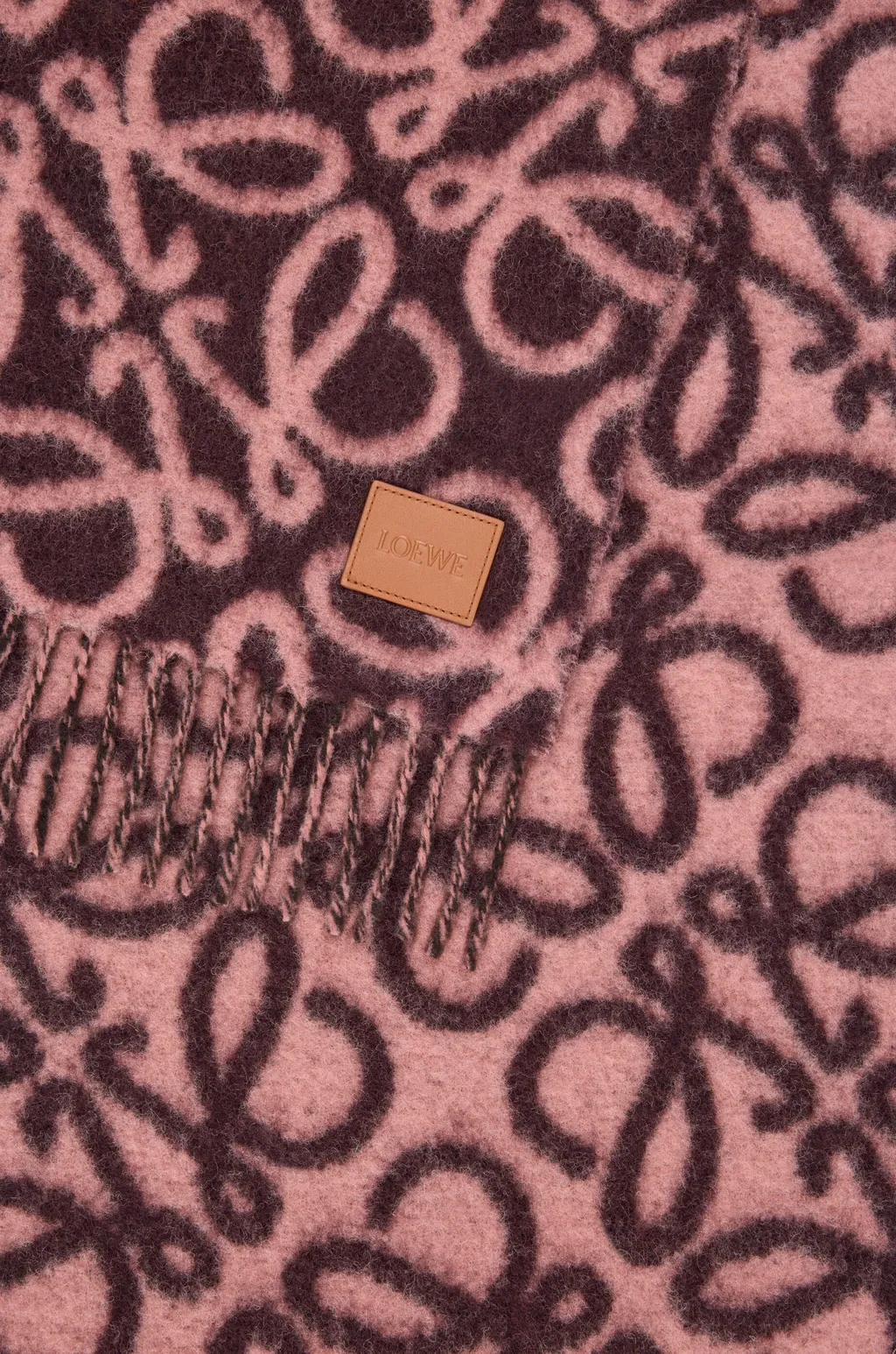 Anagram Scarf In Alpaca And Wool Blend