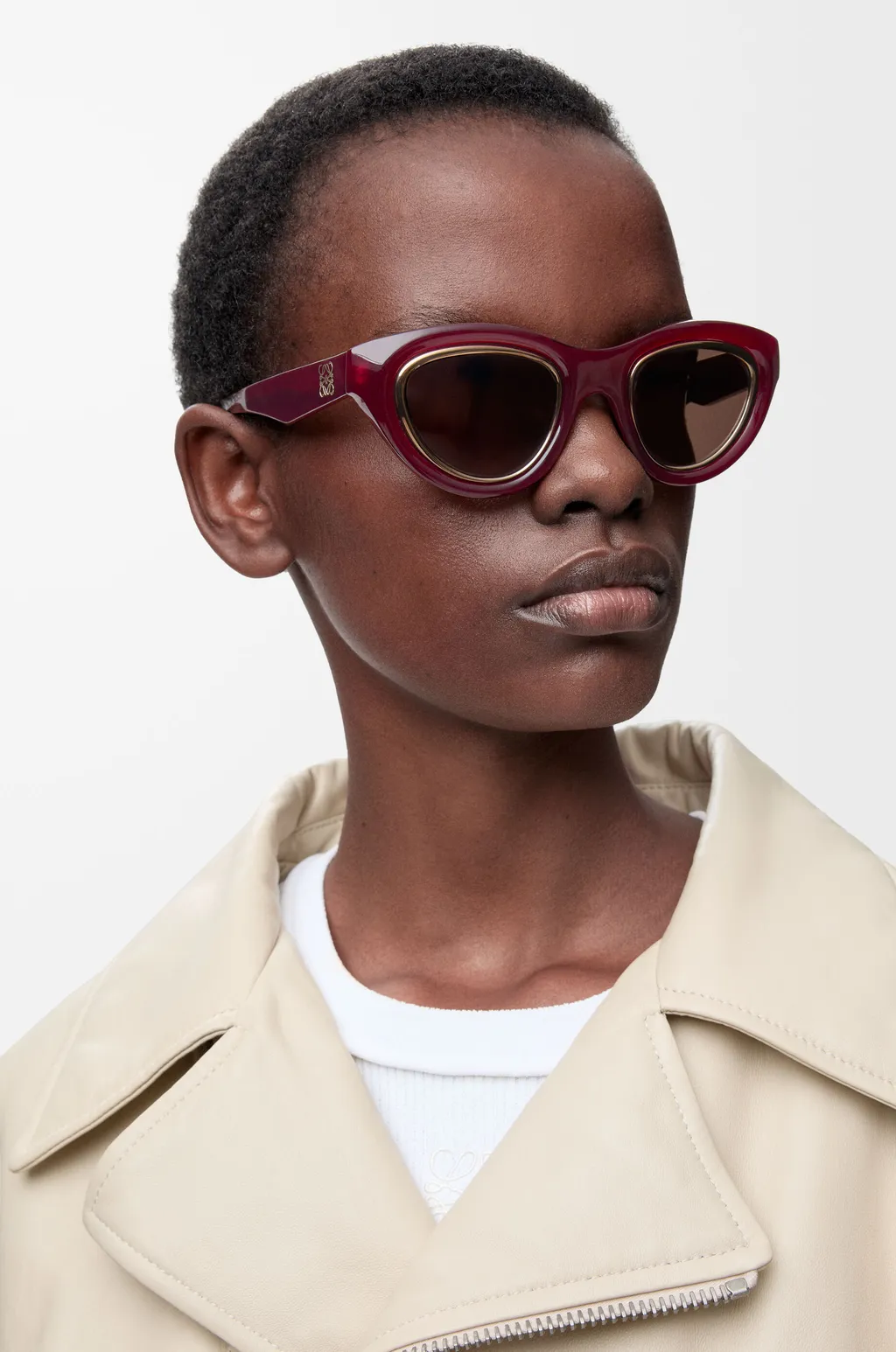 Mini Anagram Cateye Sunglasses