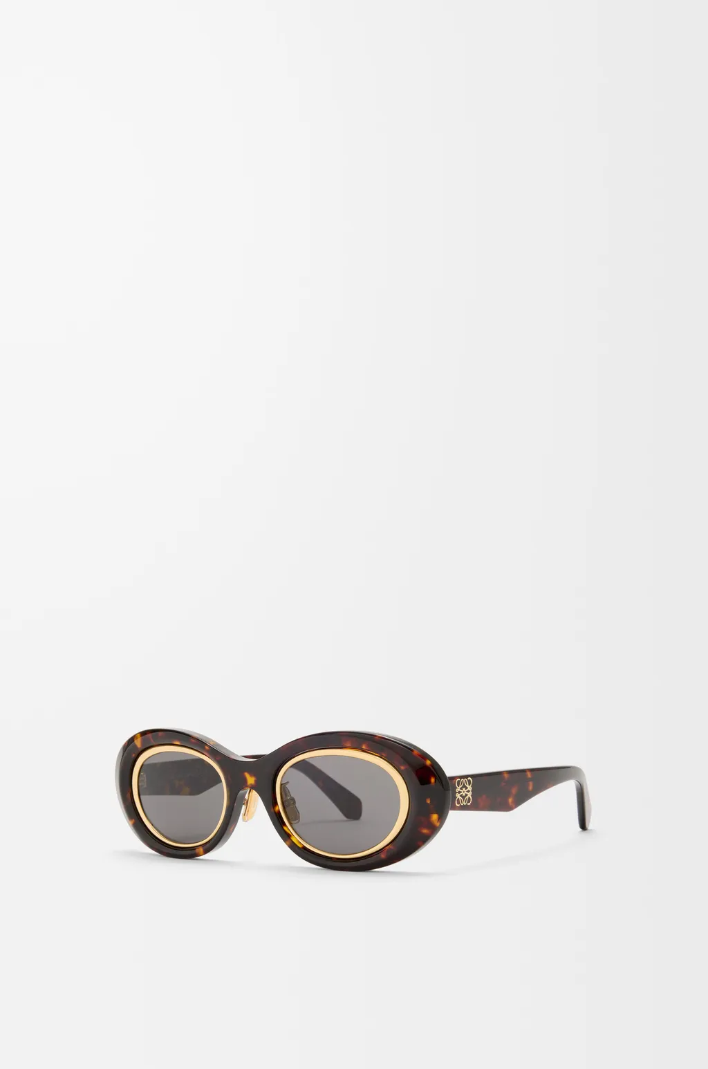 Mini Anagram Oval Sunglasses