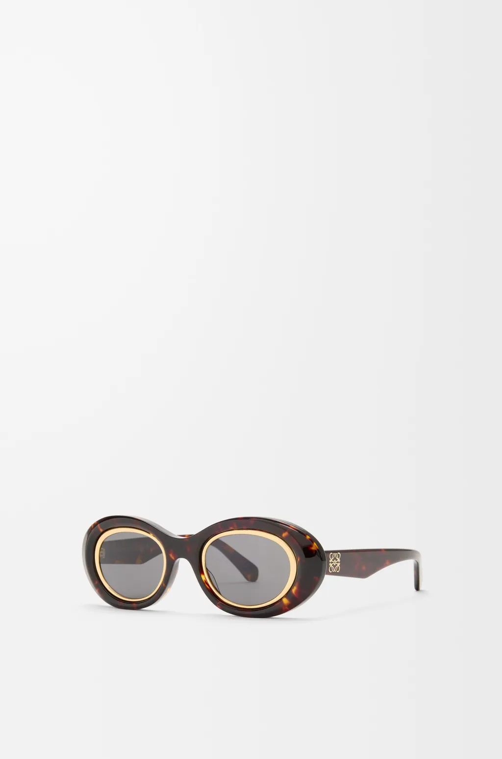 Mini Anagram Oval Sunglasses