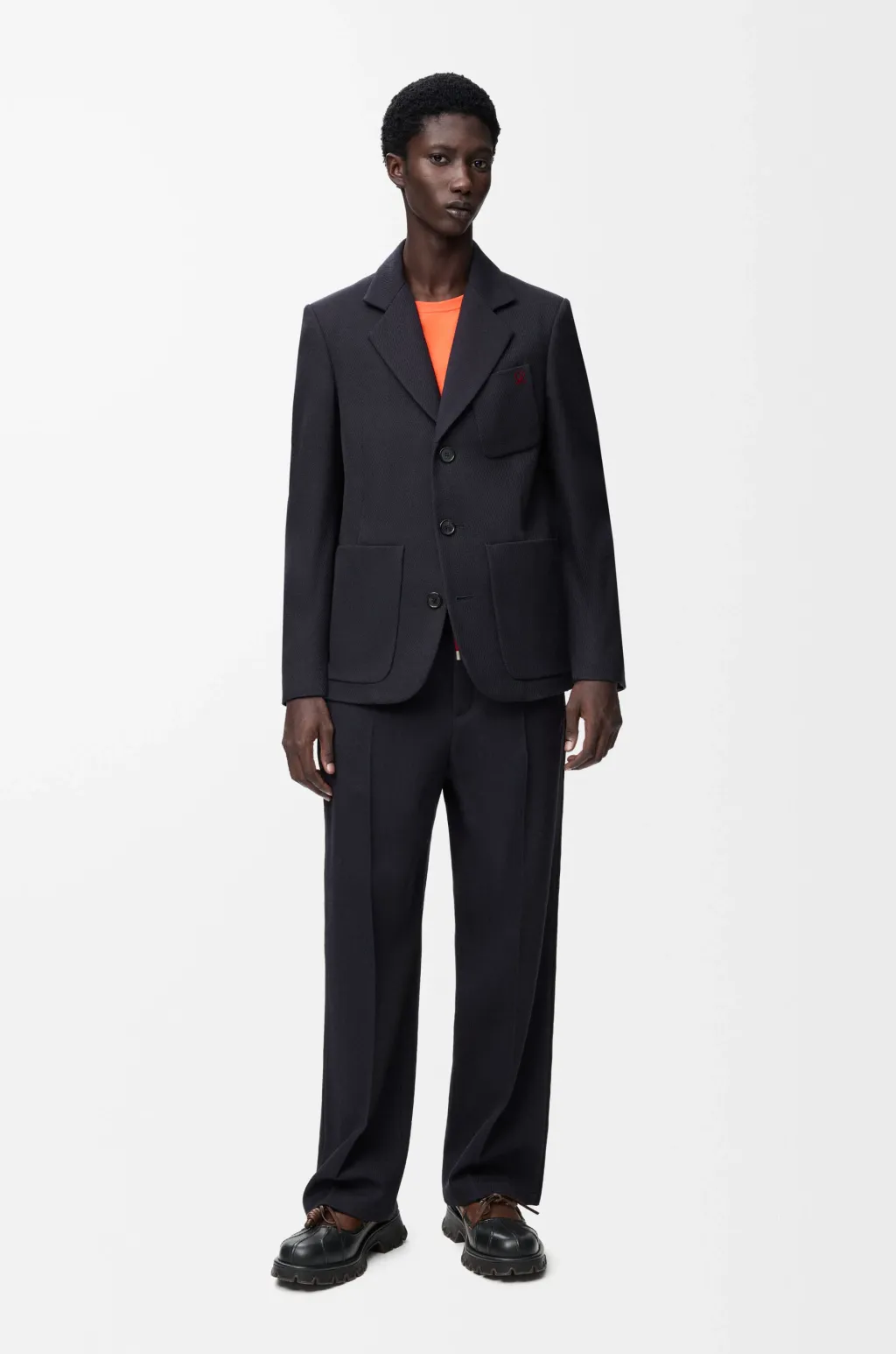Drawstring Trousers In Wool