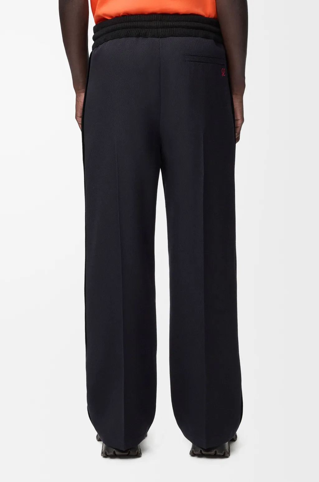 Drawstring Trousers In Wool
