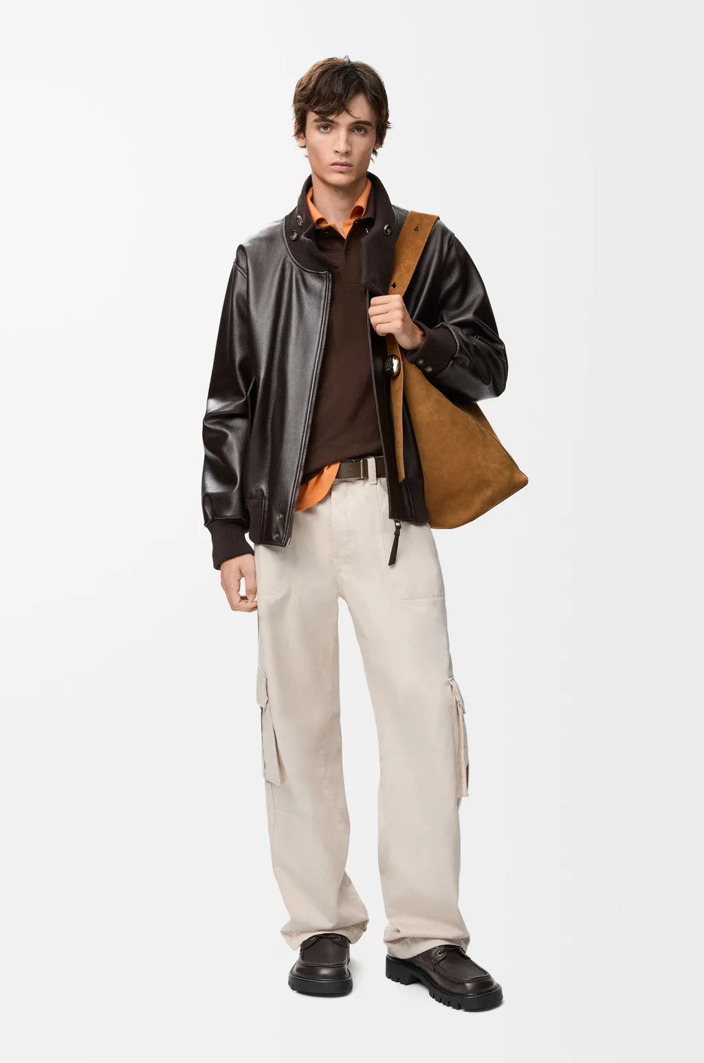 Cargo Trousers In Cotton