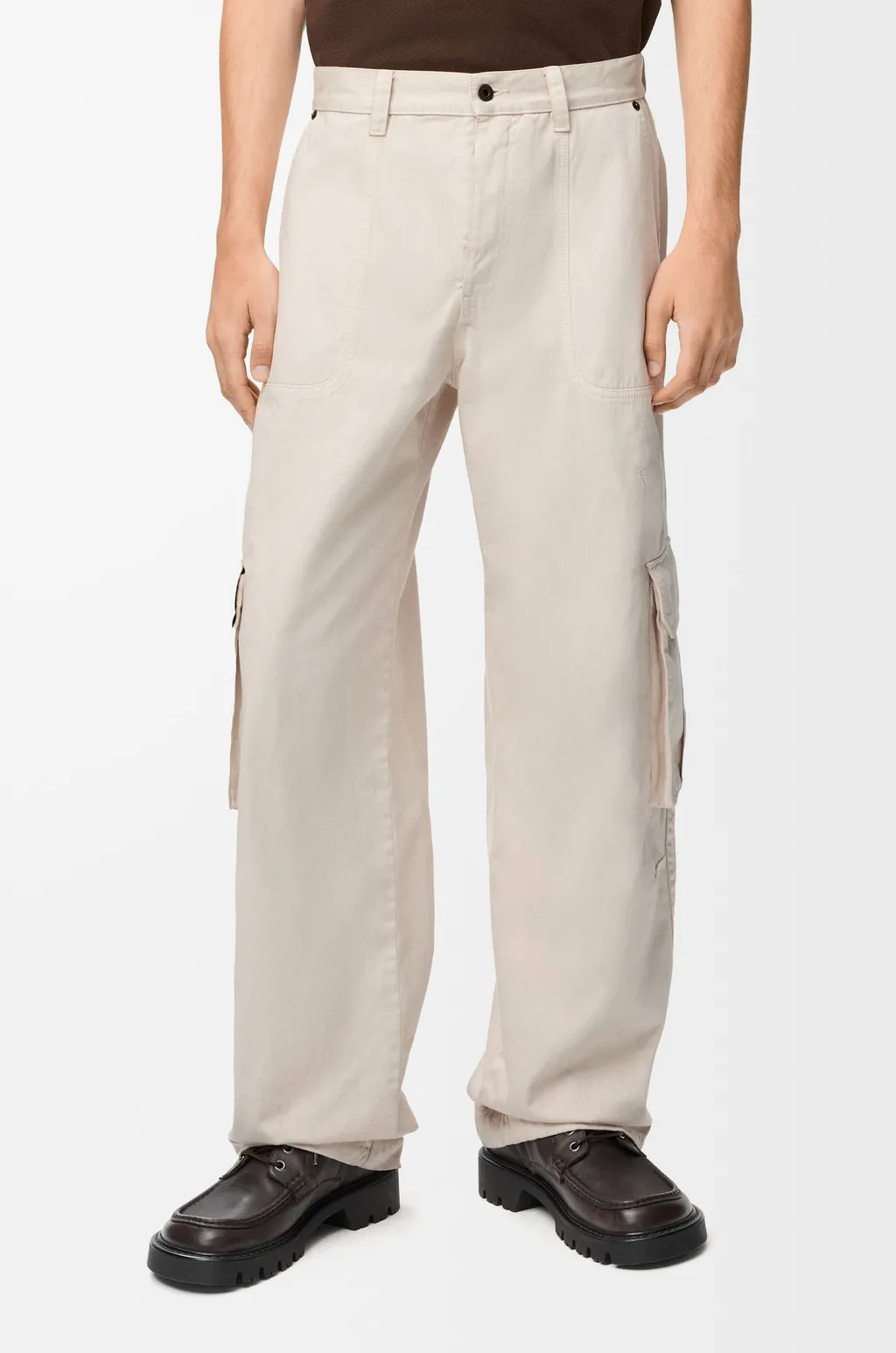 Cargo Trousers In Cotton