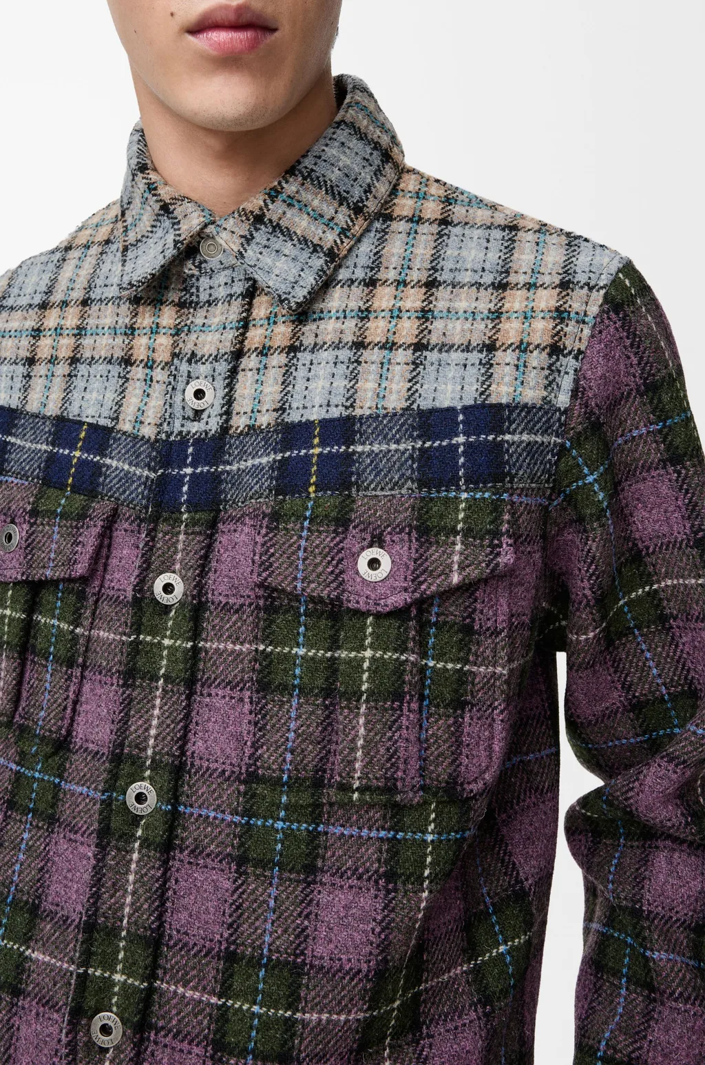 Trucker Jacket In Wool