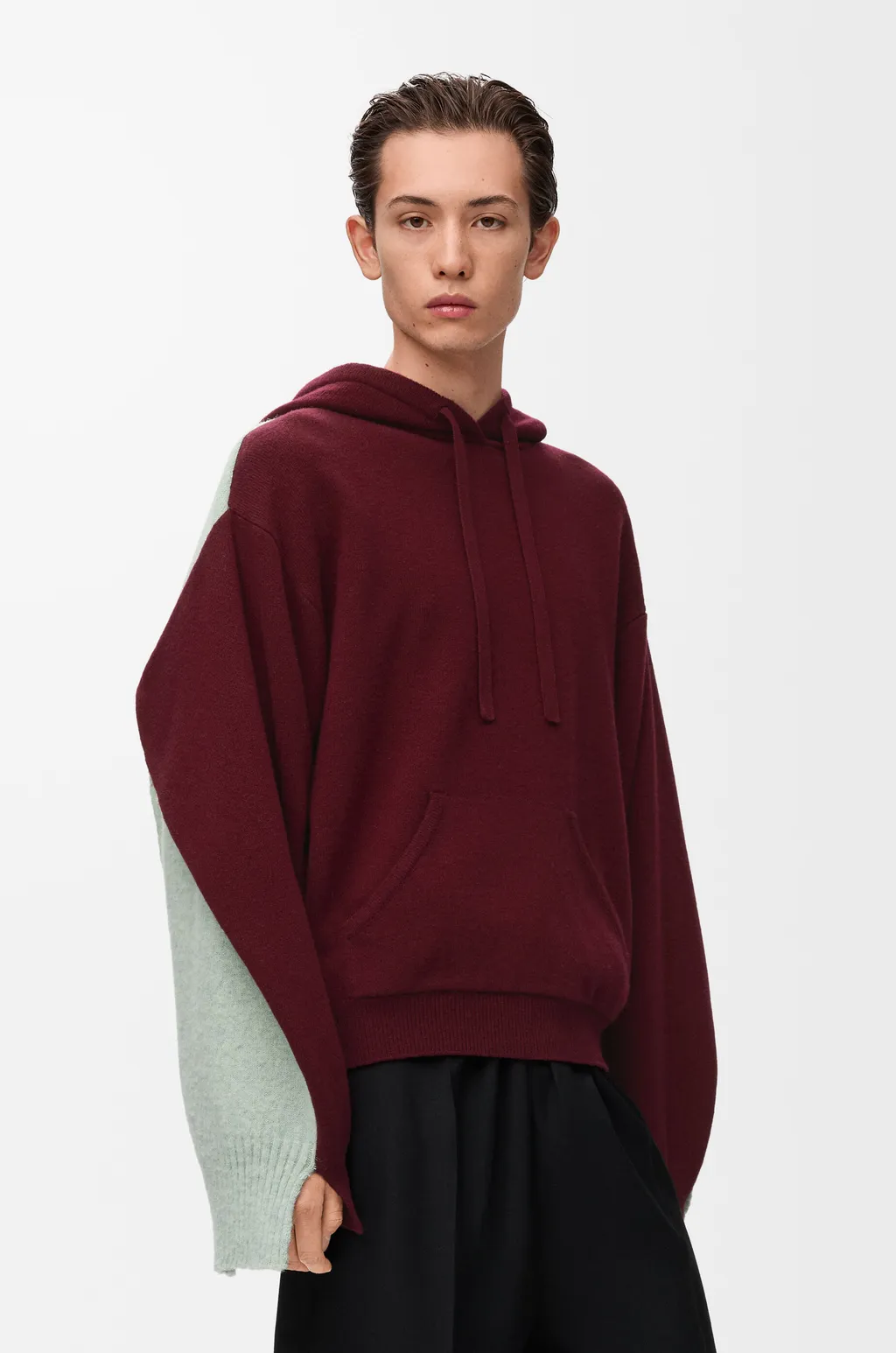 Trompe L'oeil Sweater In Wool