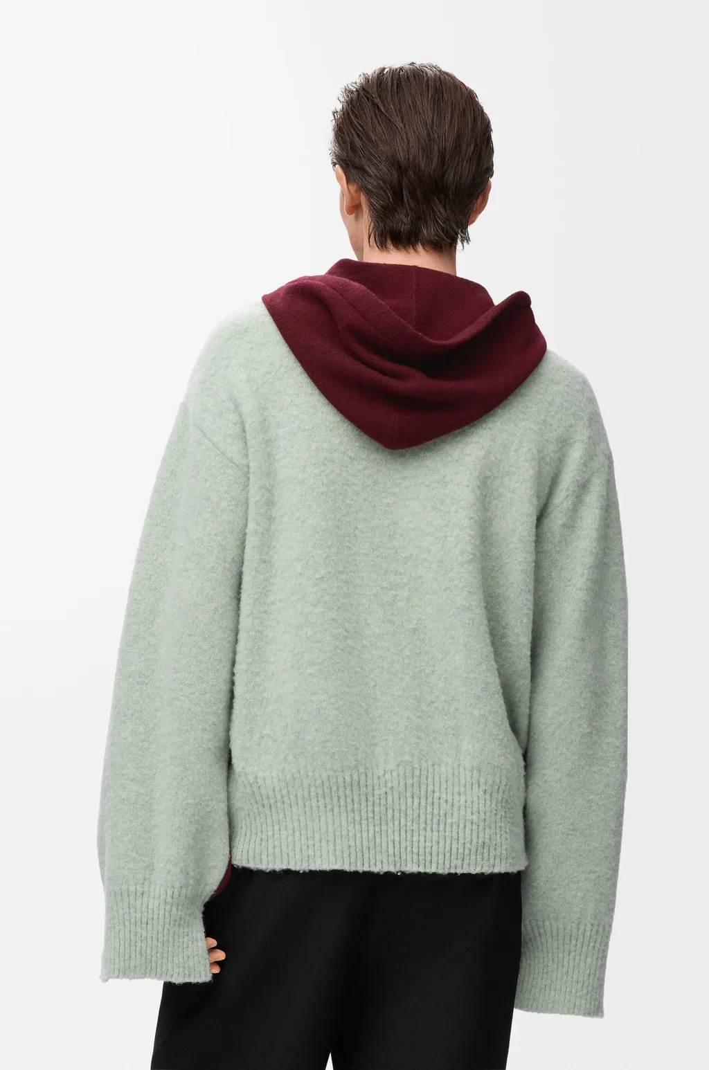 Trompe L'oeil Sweater In Wool