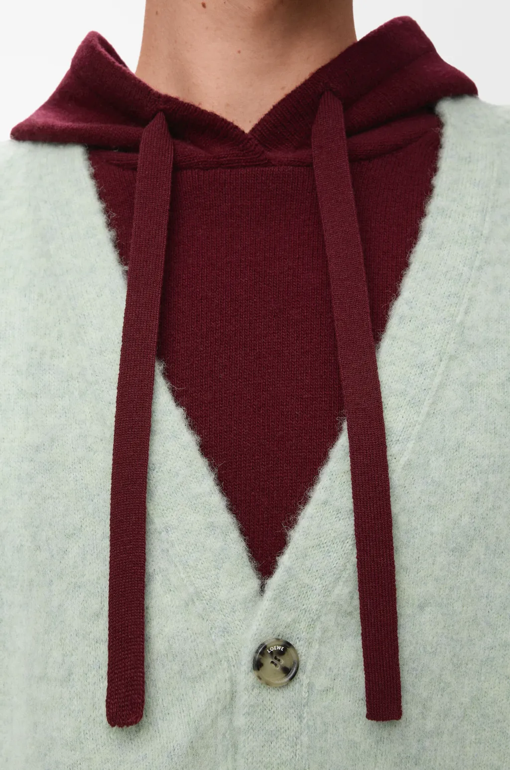 Trompe L'oeil Sweater In Wool