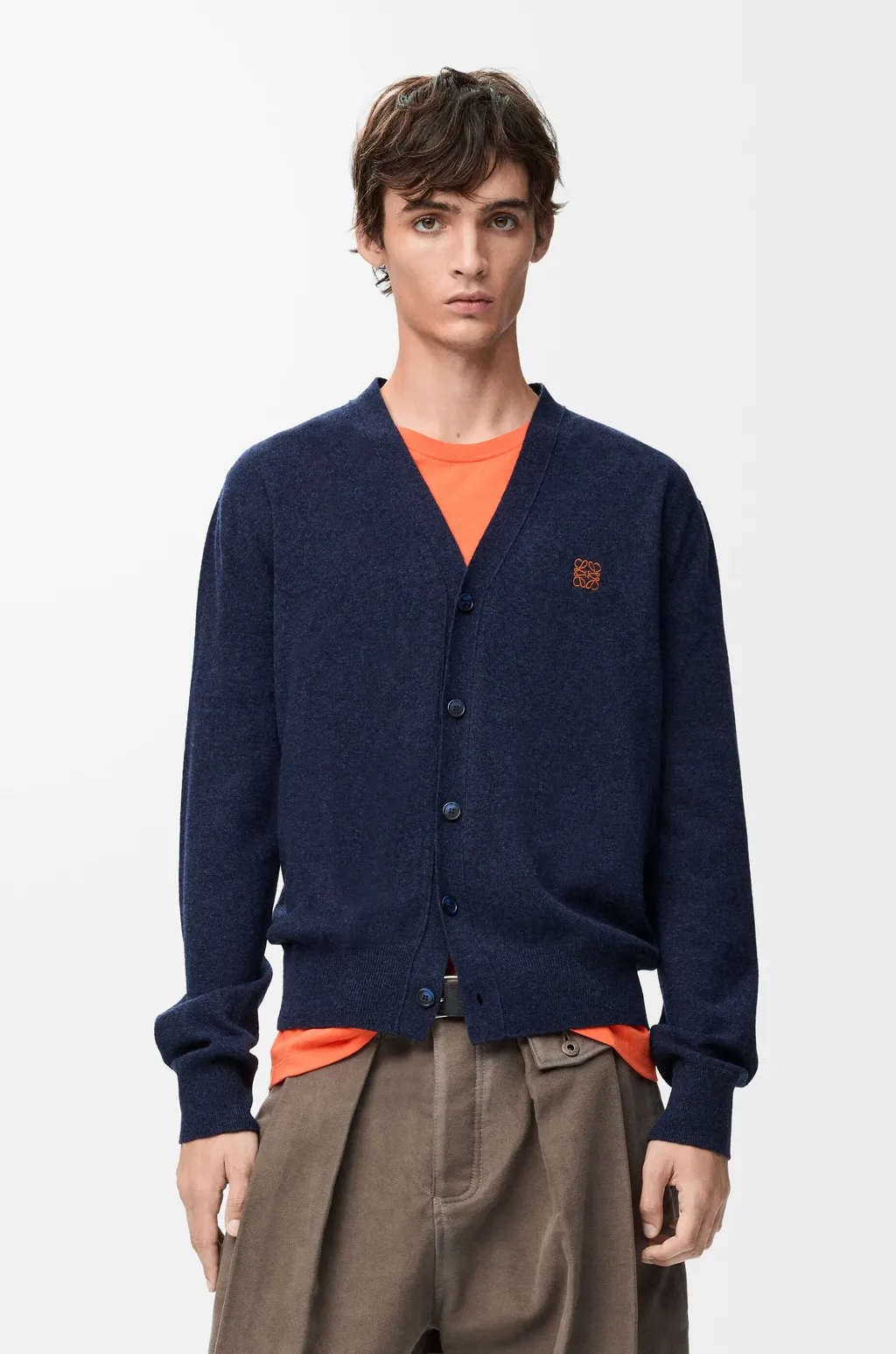 Cardigan In Wool