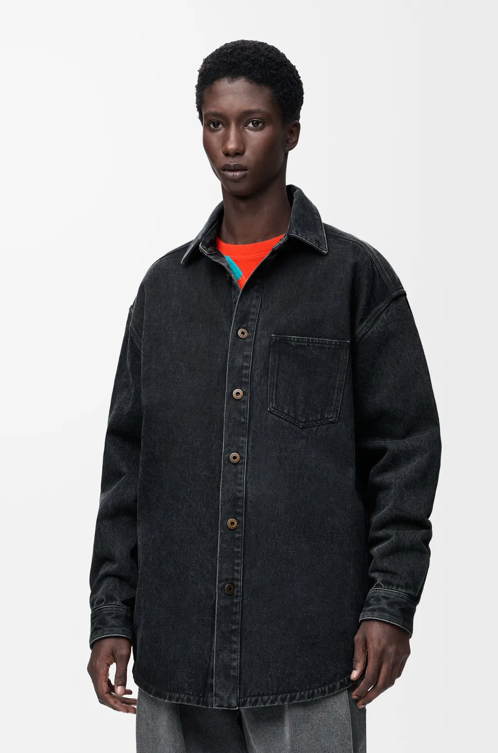 Anagram Overshirt In Denim