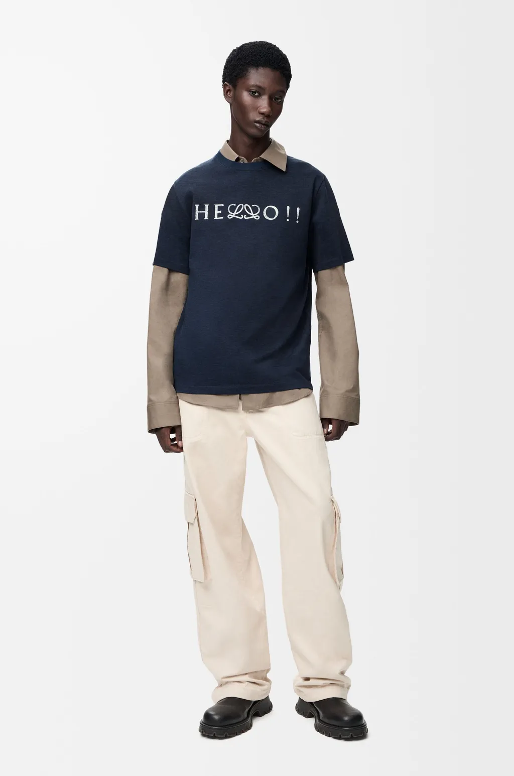 Regular Fit T-Shirt In Cotton Blend