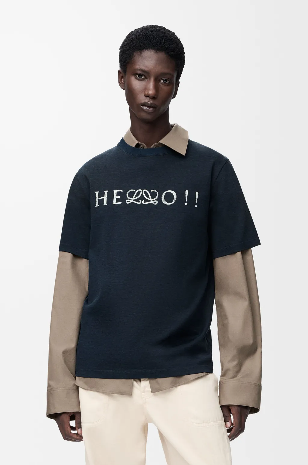 Regular Fit T-Shirt In Cotton Blend