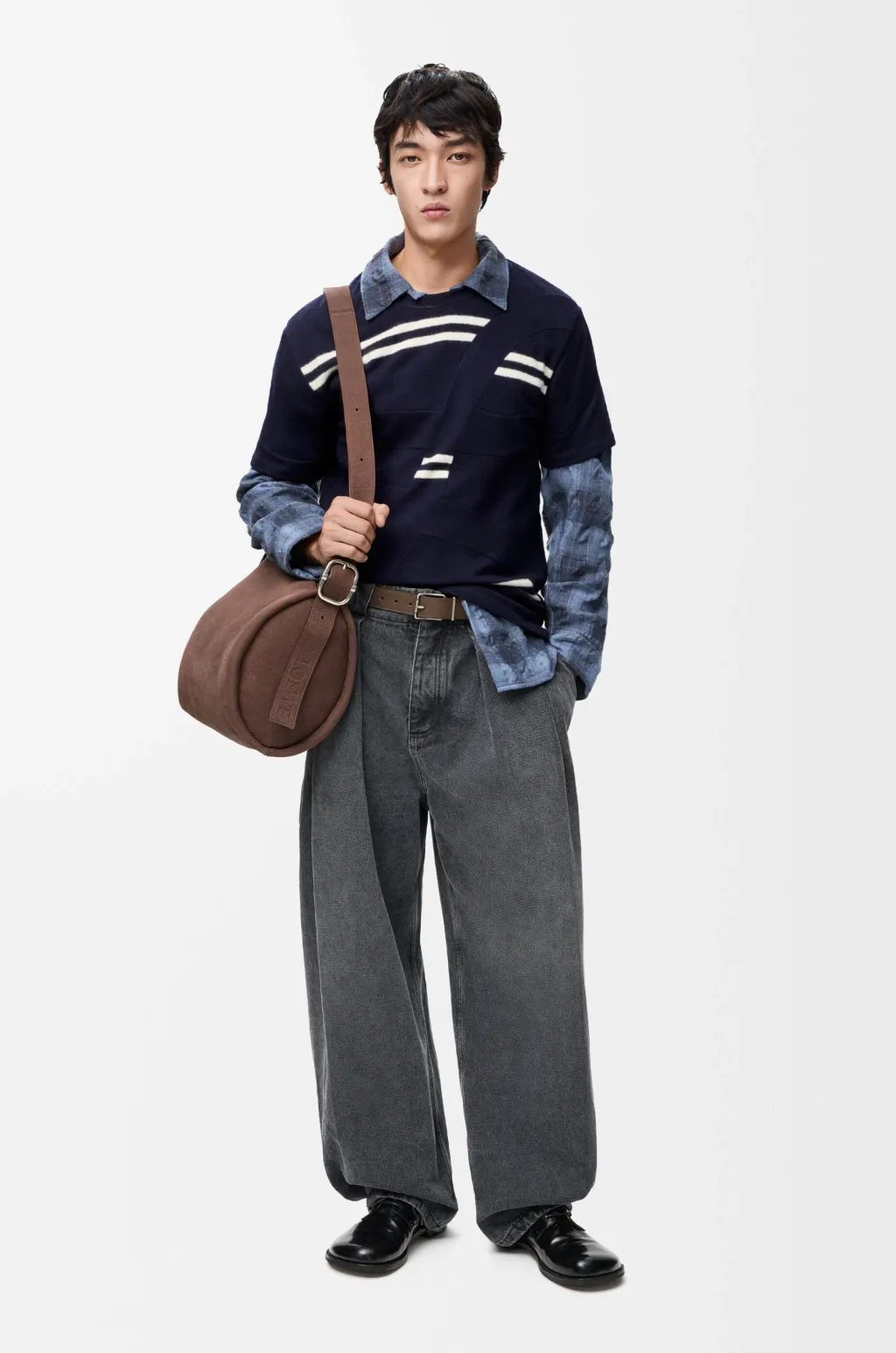 Oversized Fit T-Shirt In Wool