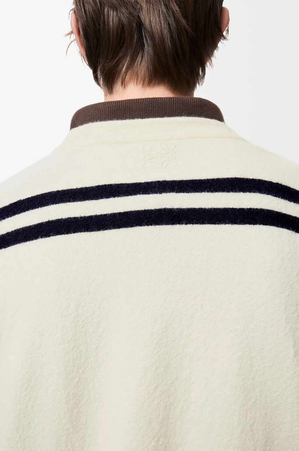 Oversized Fit T-Shirt In Wool