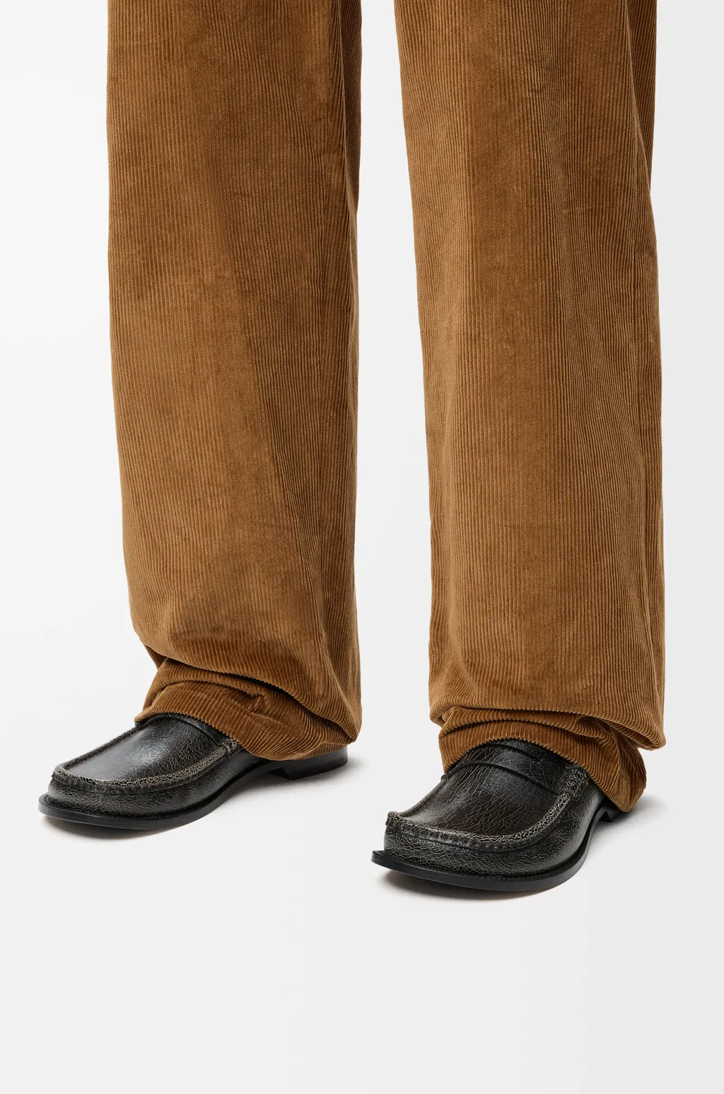 Campo Loafer In Cracked Calfskin