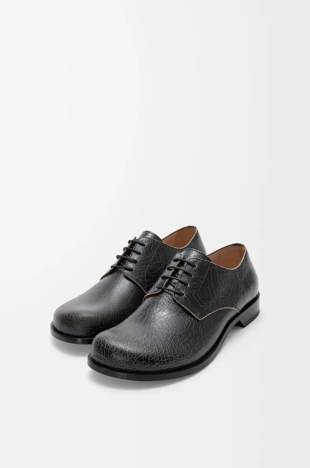 Campo Derby In Cracked Calfskin