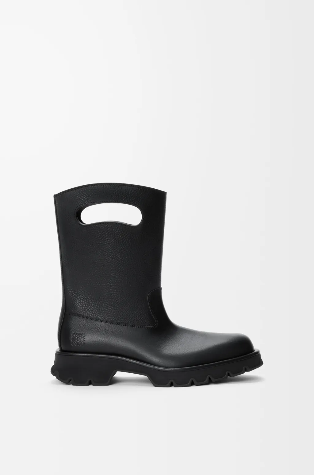 Bobby Boot In Grained Vegetable-Tanned Calfskin