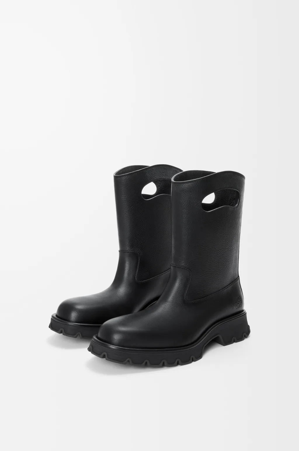 Bobby Boot In Grained Vegetable-Tanned Calfskin