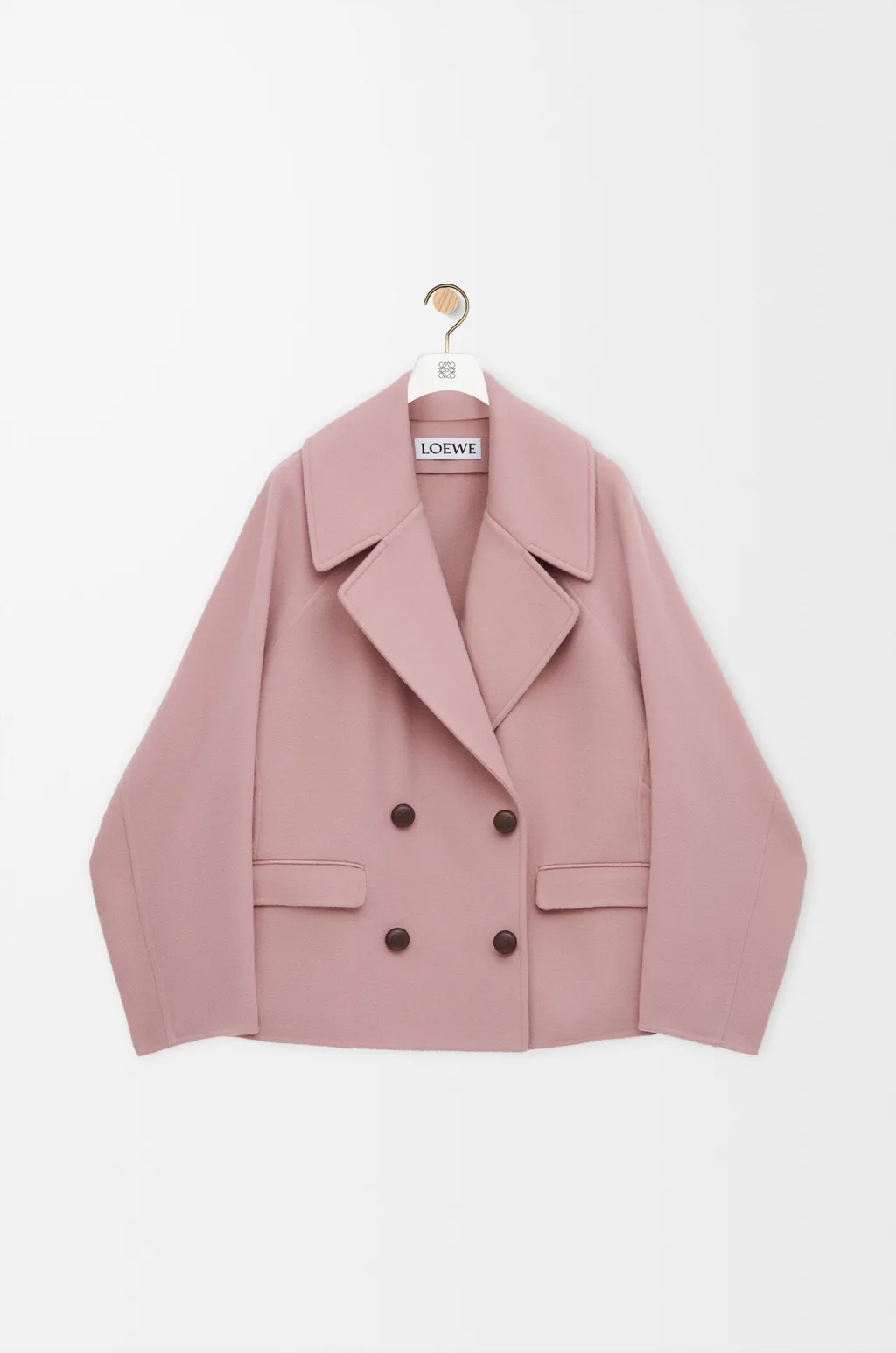 Short Coat In Wool