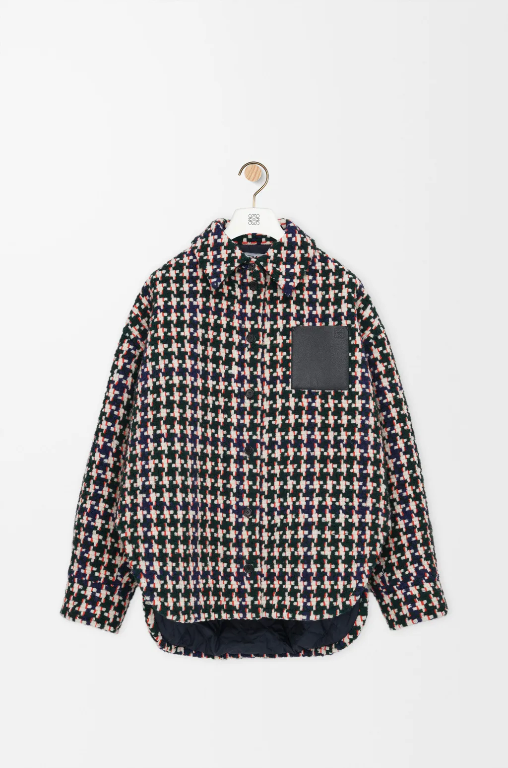 Overshirt In Wool Blend