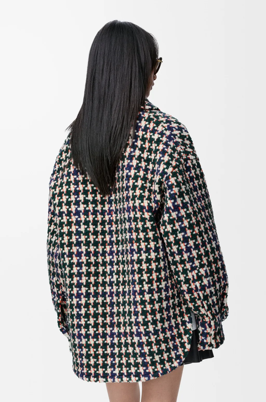 Overshirt In Wool Blend
