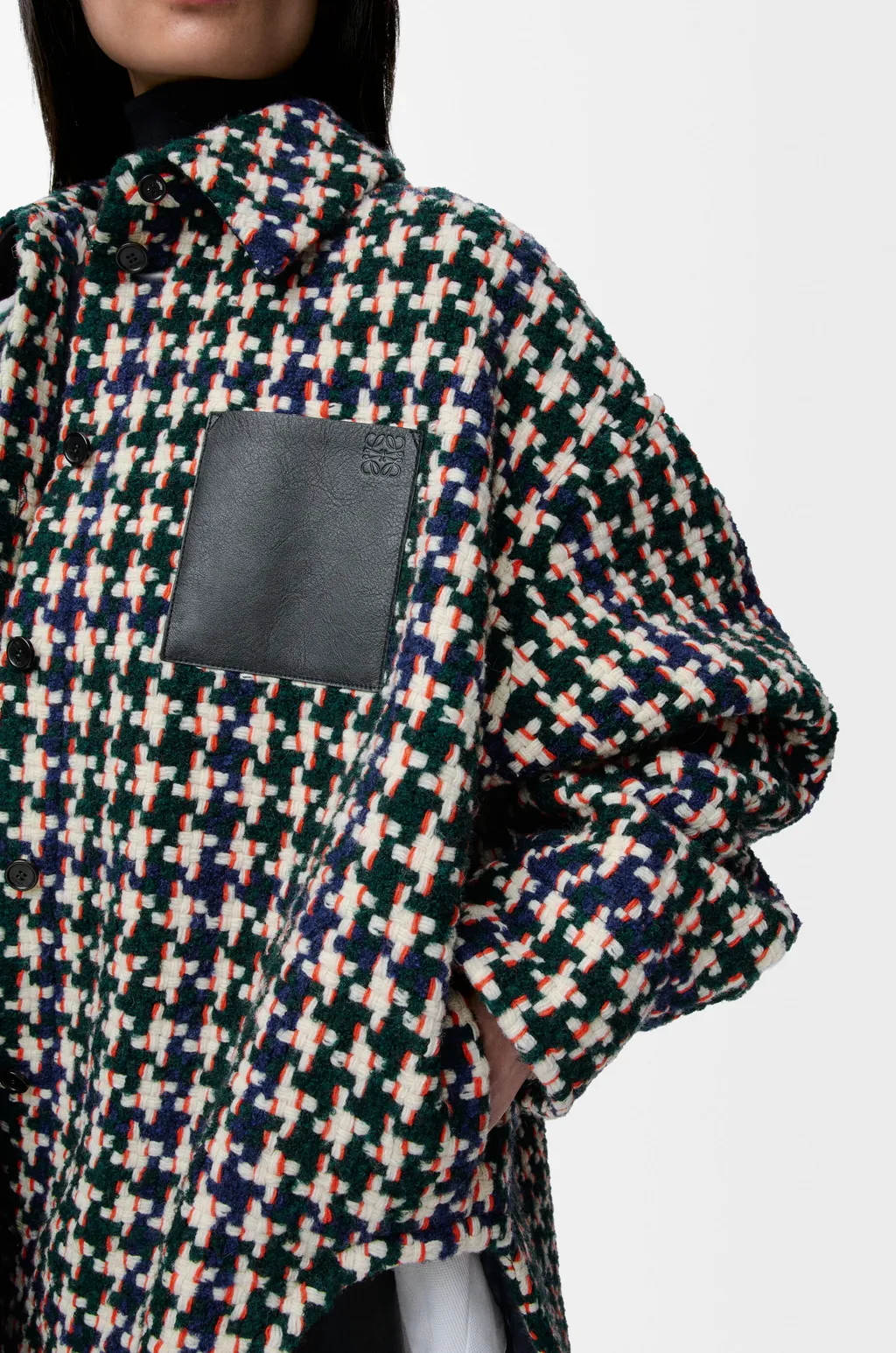 Overshirt In Wool Blend