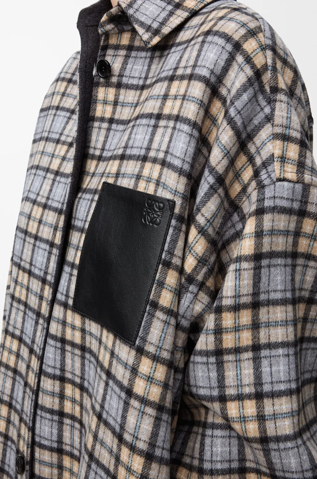 Coat In Wool And Cashmere