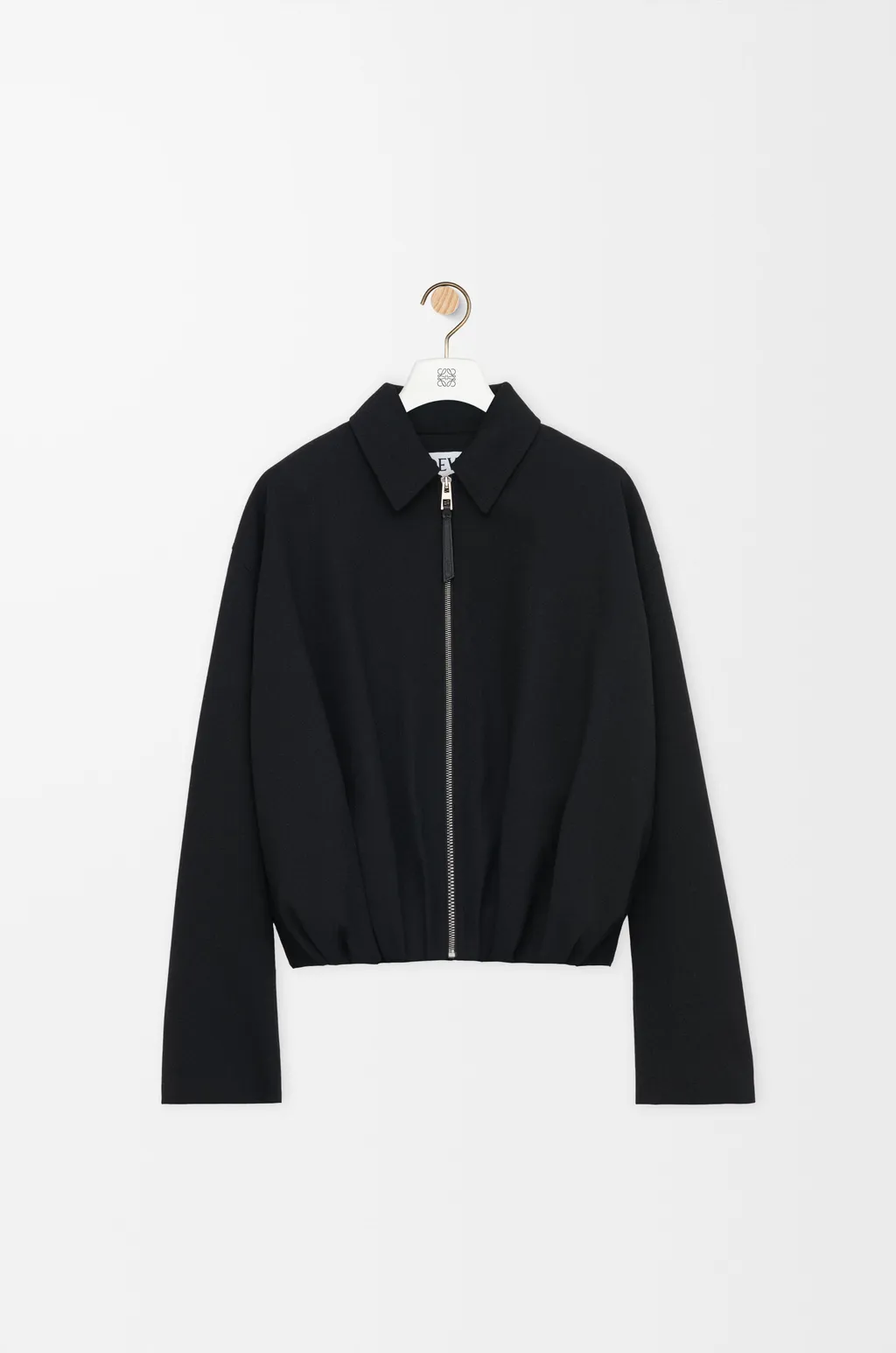 Draped Jacket In Wool
