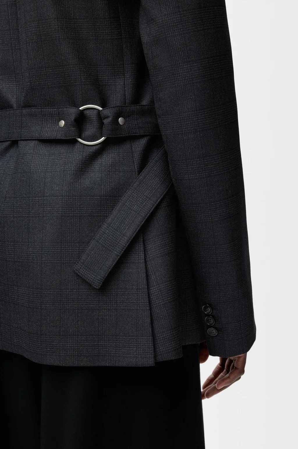 Draped Jacket In Wool