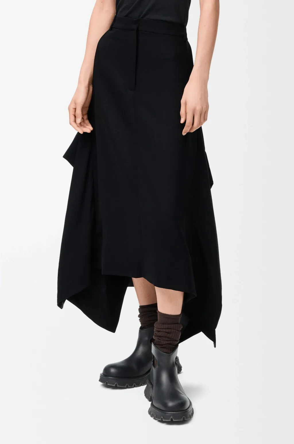 Skirt In Stretch Viscose
