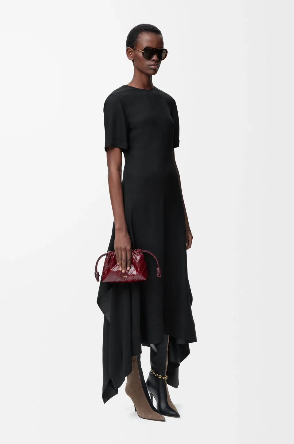 Dress In Stretch Viscose