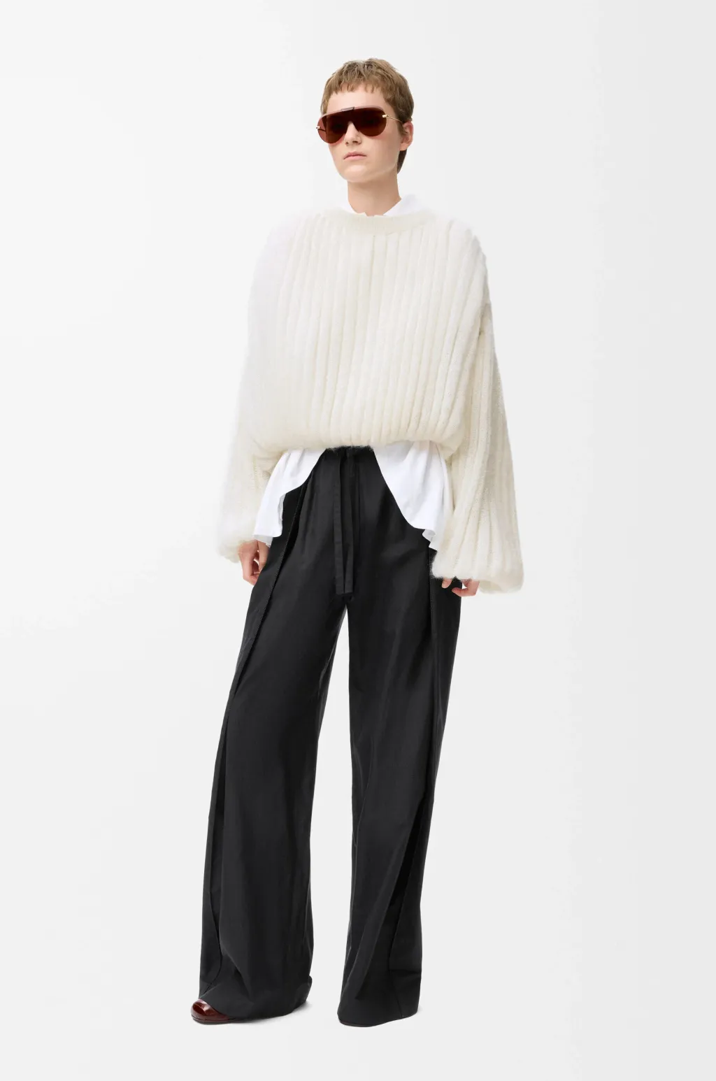 Sweater In Mohair Blend