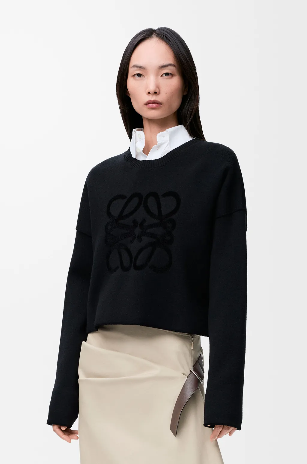 Anagram Sweater In Wool Blend