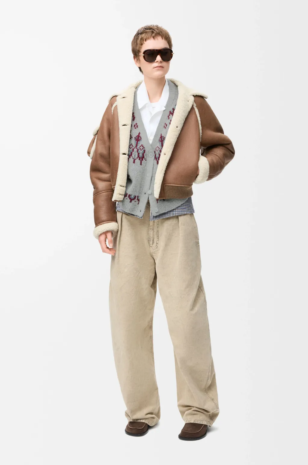 Cardigan In Wool Blend