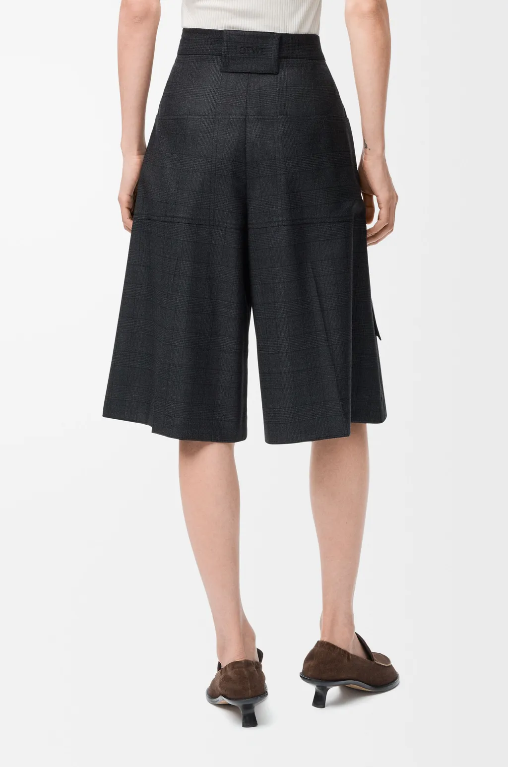 Cargo Shorts In Wool