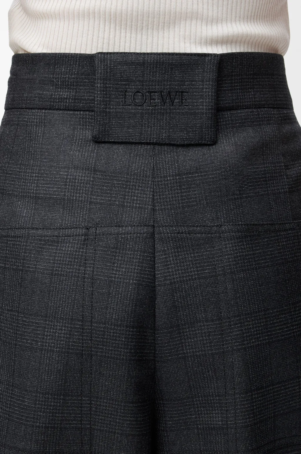 Cargo Shorts In Wool
