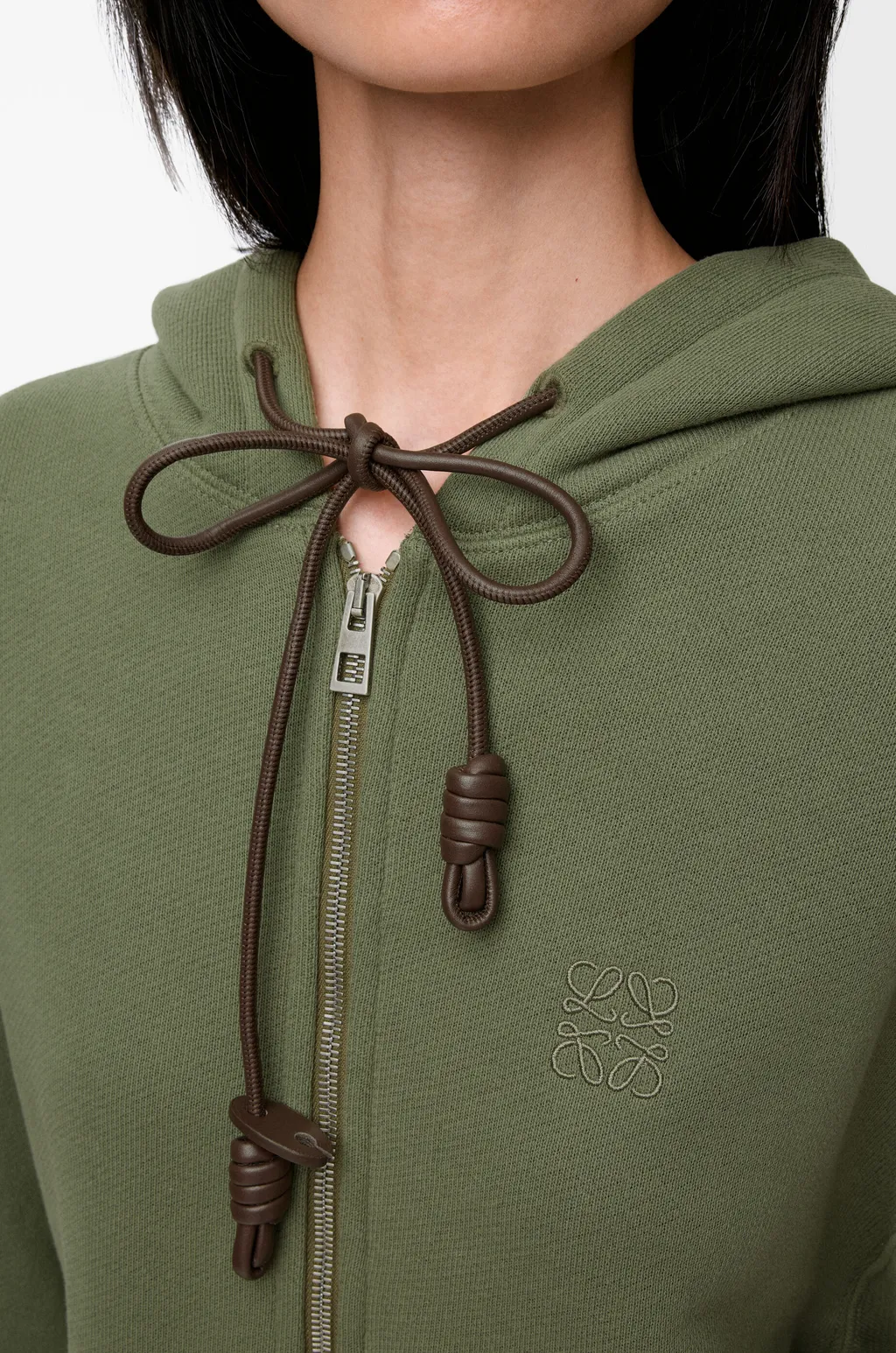 Flamenco Hoodie In Cotton And Cashmere