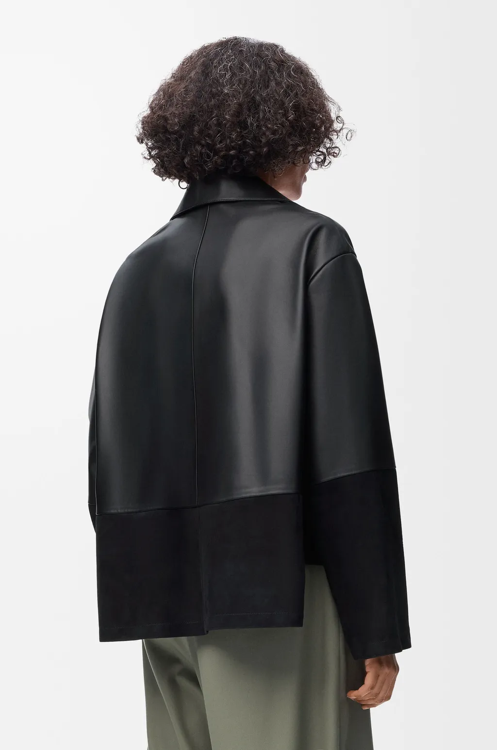 Pyjama Blouse In Nappa Lambskin